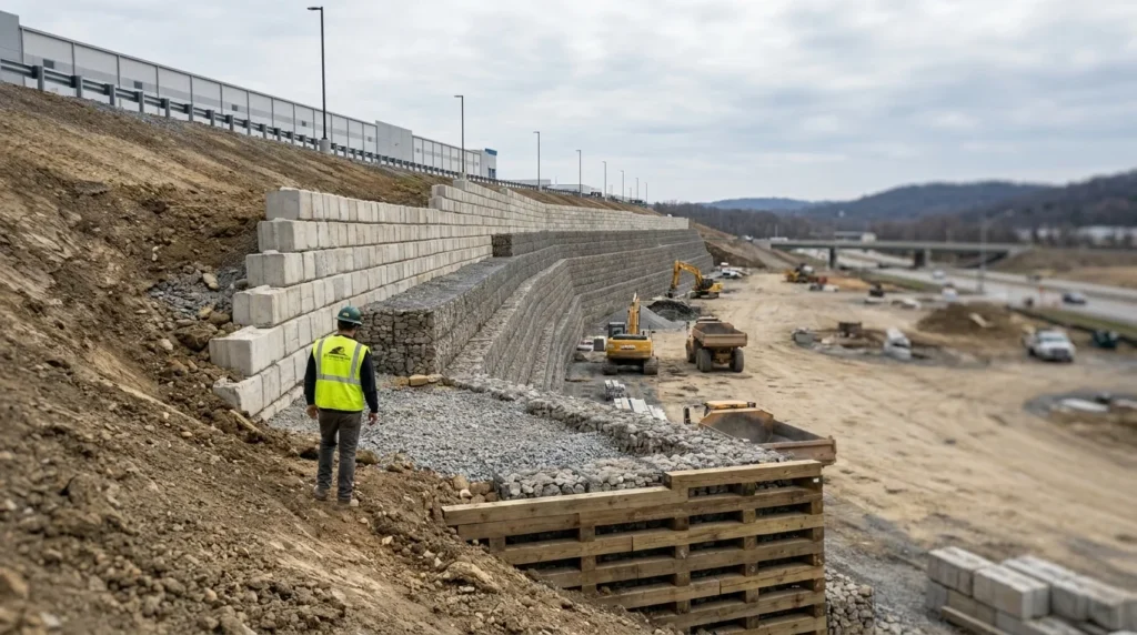 Retaining Walls Hastings - Commercial 3