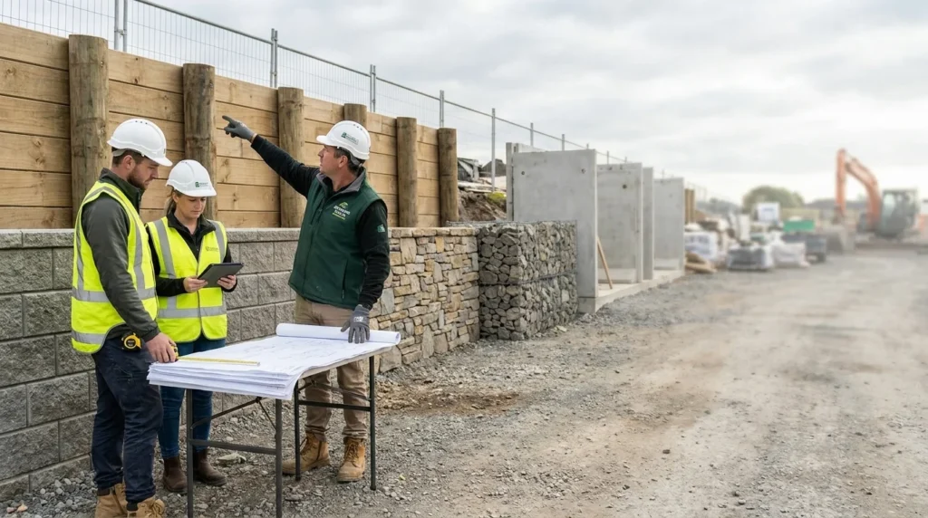 Retaining Walls Hastings - Commercial 4